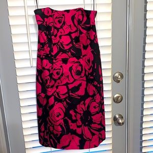Express strapless formal dress